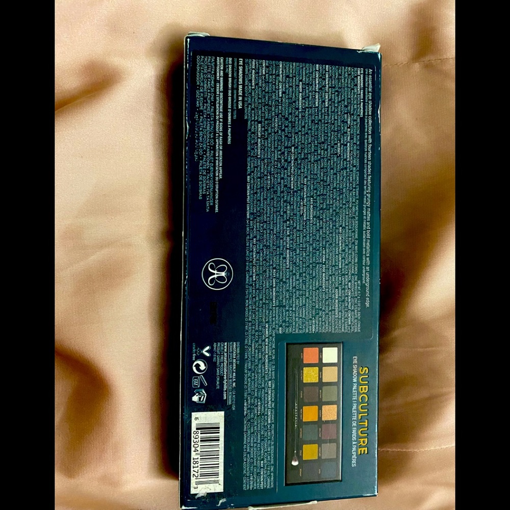 Anastasia Beverly Hills subculture pallet